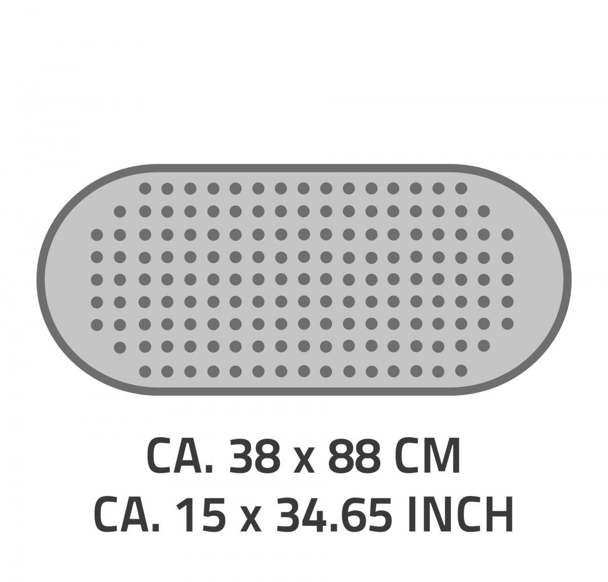 Ridder Wanneneinlage ca. 38x88 cm Lense transparent