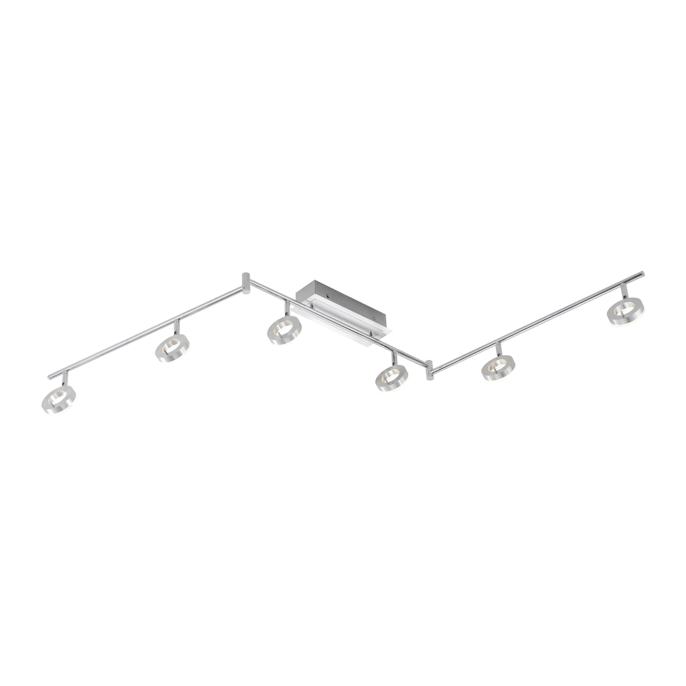 Deckenleuchte Sileda aluminium matt