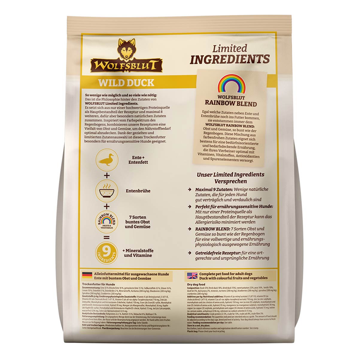 Wolfsblut Limited Ingredients Wild Duck Adult kaufen bei ZooRoyal