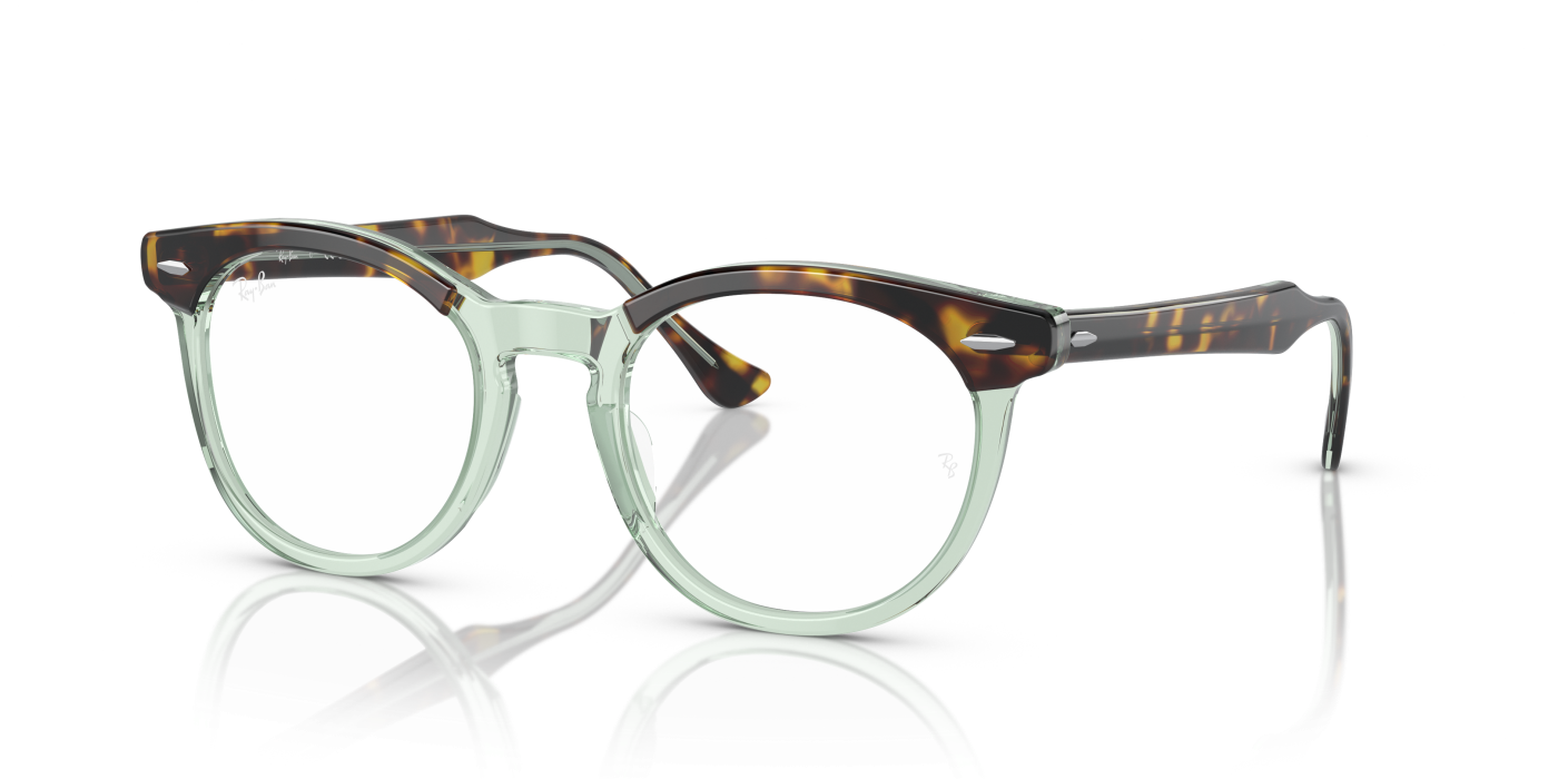 EAGLE EYE OPTICS - Havana lucioasă pe verde transparent