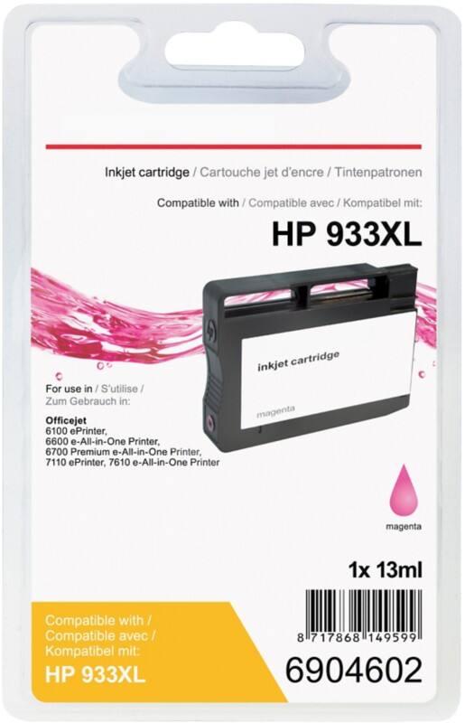 Viking 933XL Kompatibel HP Tintenpatrone CN055A Magenta