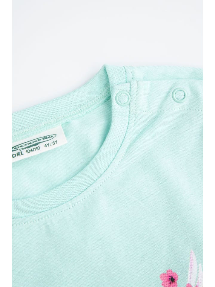 Coccodrillo Mädchenpyjama in zartgrün günstig kaufen