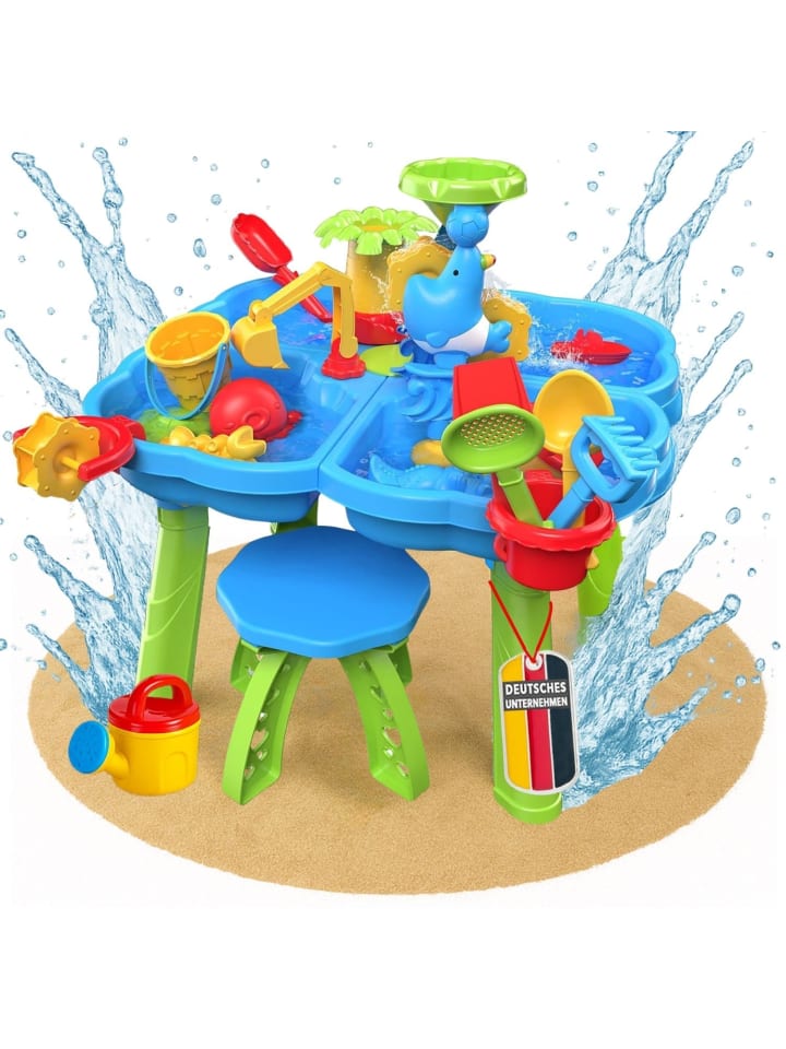 Coemo Wasserspieltisch NARIUS Spieltisch in Bunt günstig kaufen