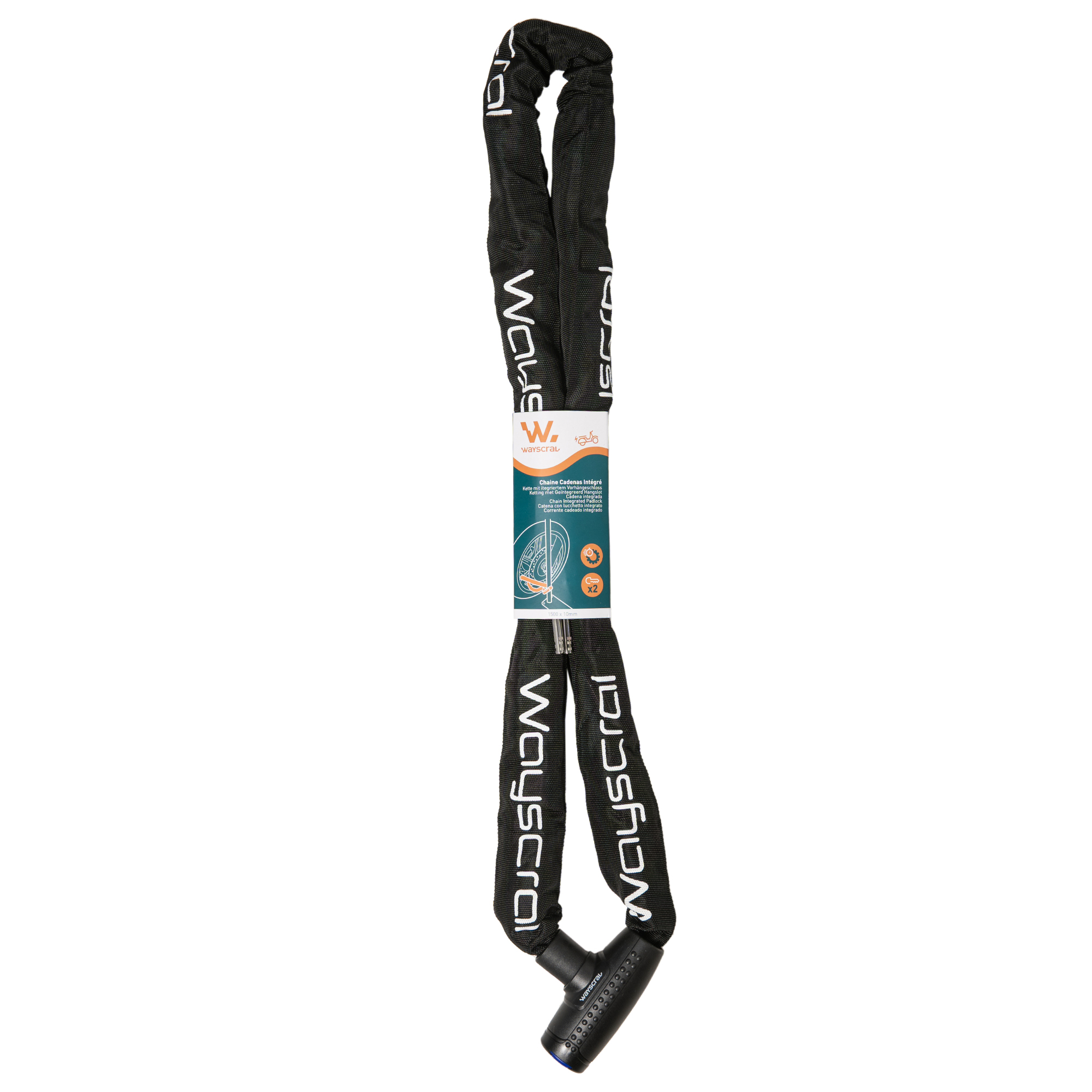 Wayscral Motorrad/-roller-Kettenschloss 150 cm - ATU