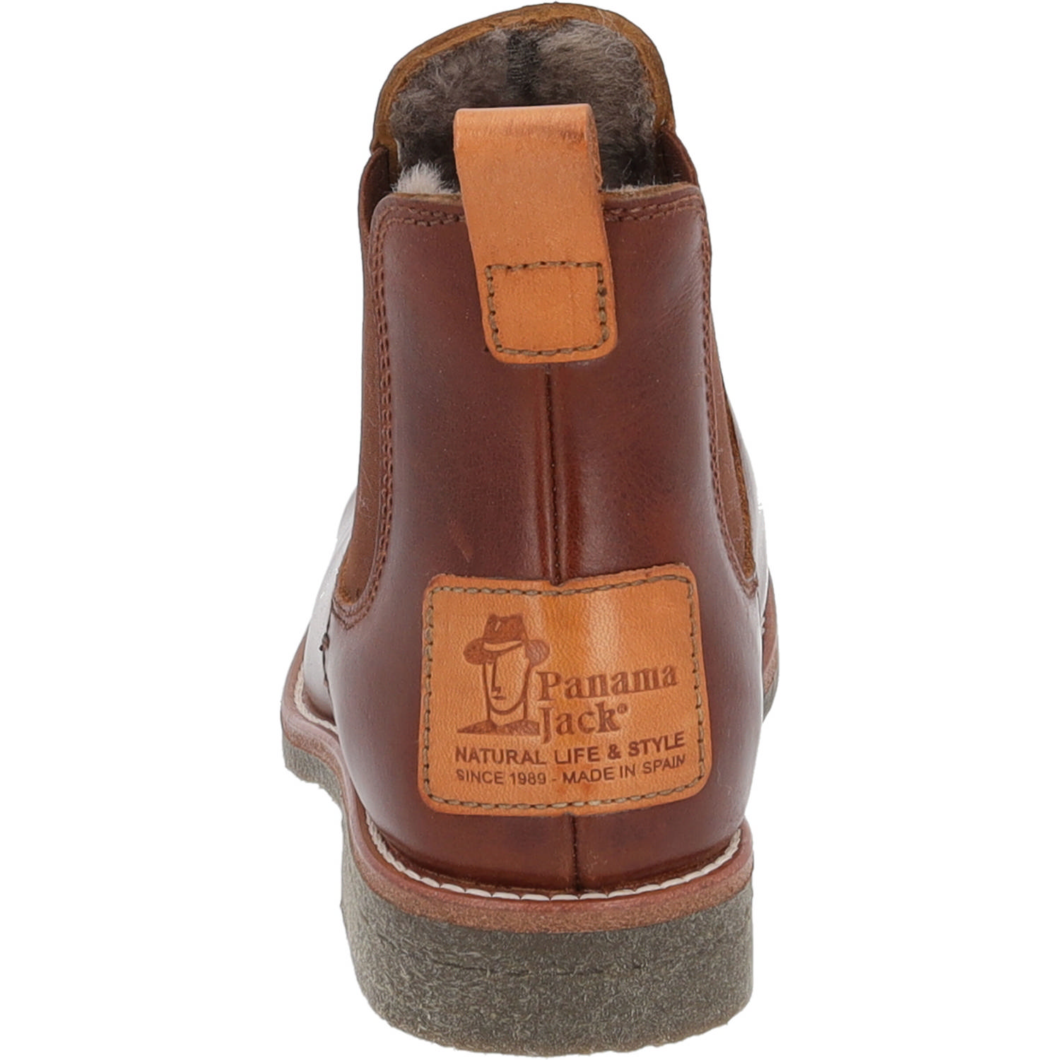 Panama Jack Travelling Giordanna Igloo B, Chelsea Boots, Damen, Braun (Cuero/Bark)