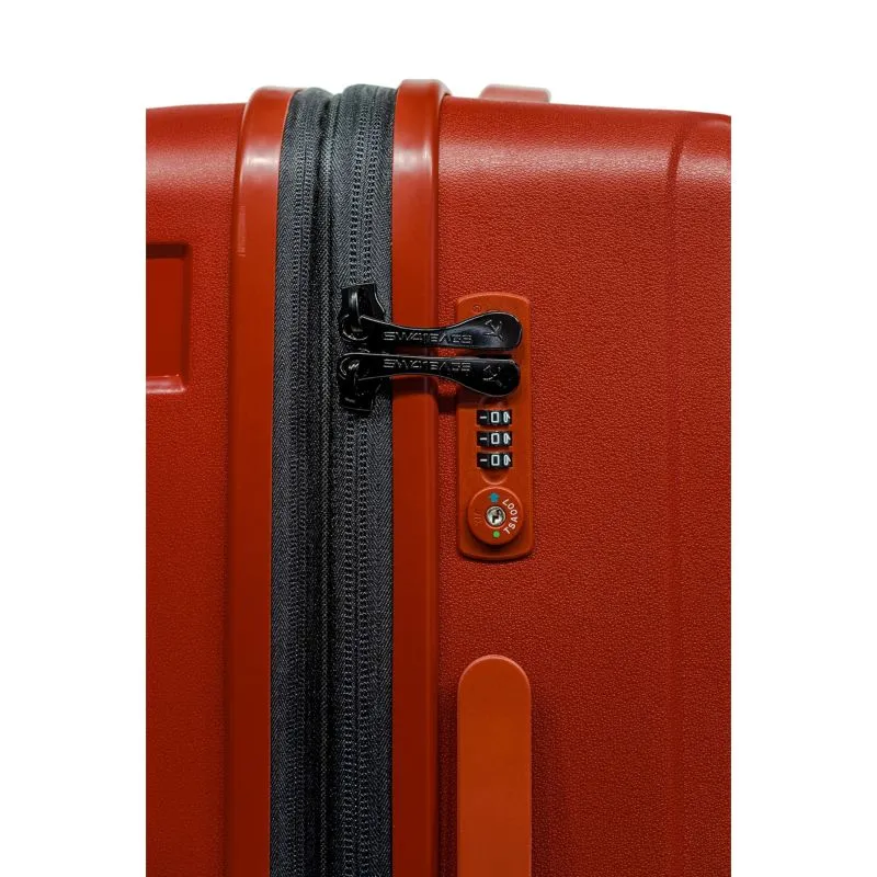Swiss Bags Tourist Trolley M (65 cm) Erweiterbar - Red Wine