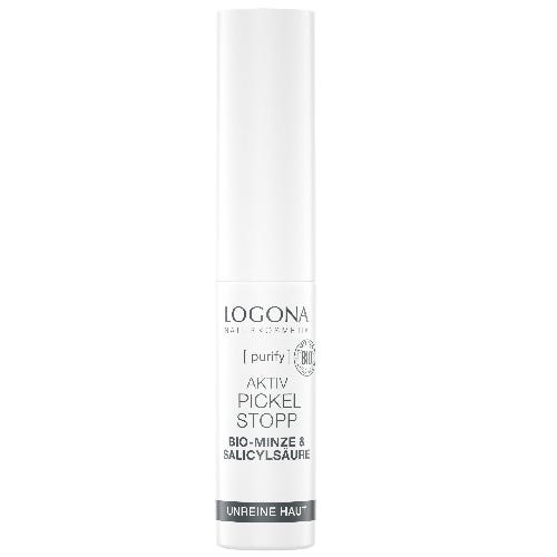 LOGONA Aktiv Pickel-Stopp Bio-Minze & Salicylsäure 6 ml