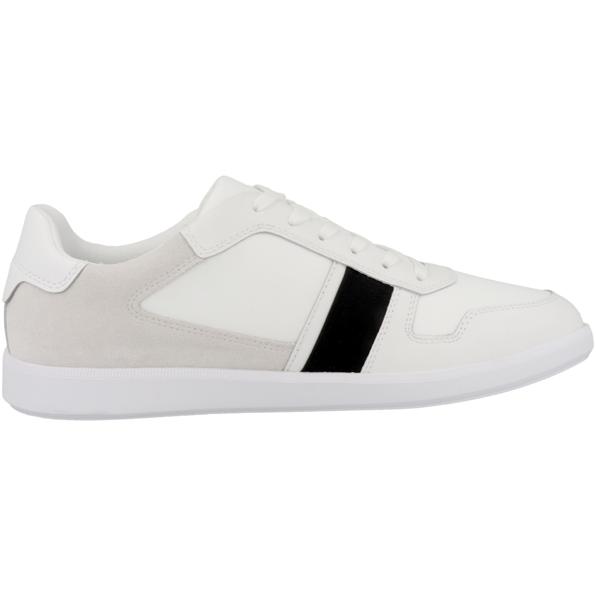 Calvin Klein Low Top Lace Up Mix Sneaker low weiss