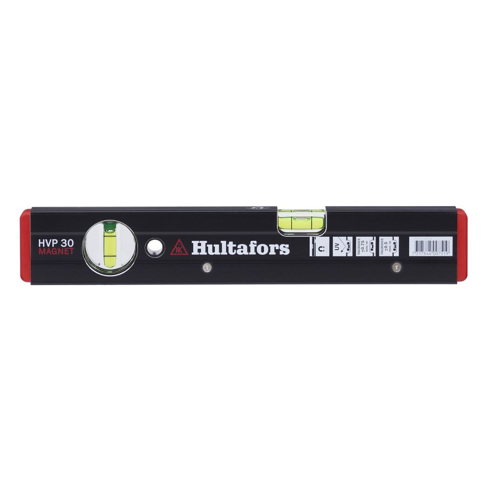 Nivel de burbuja magnético Hultafors HU400753 HVP de 30 a 300 mm