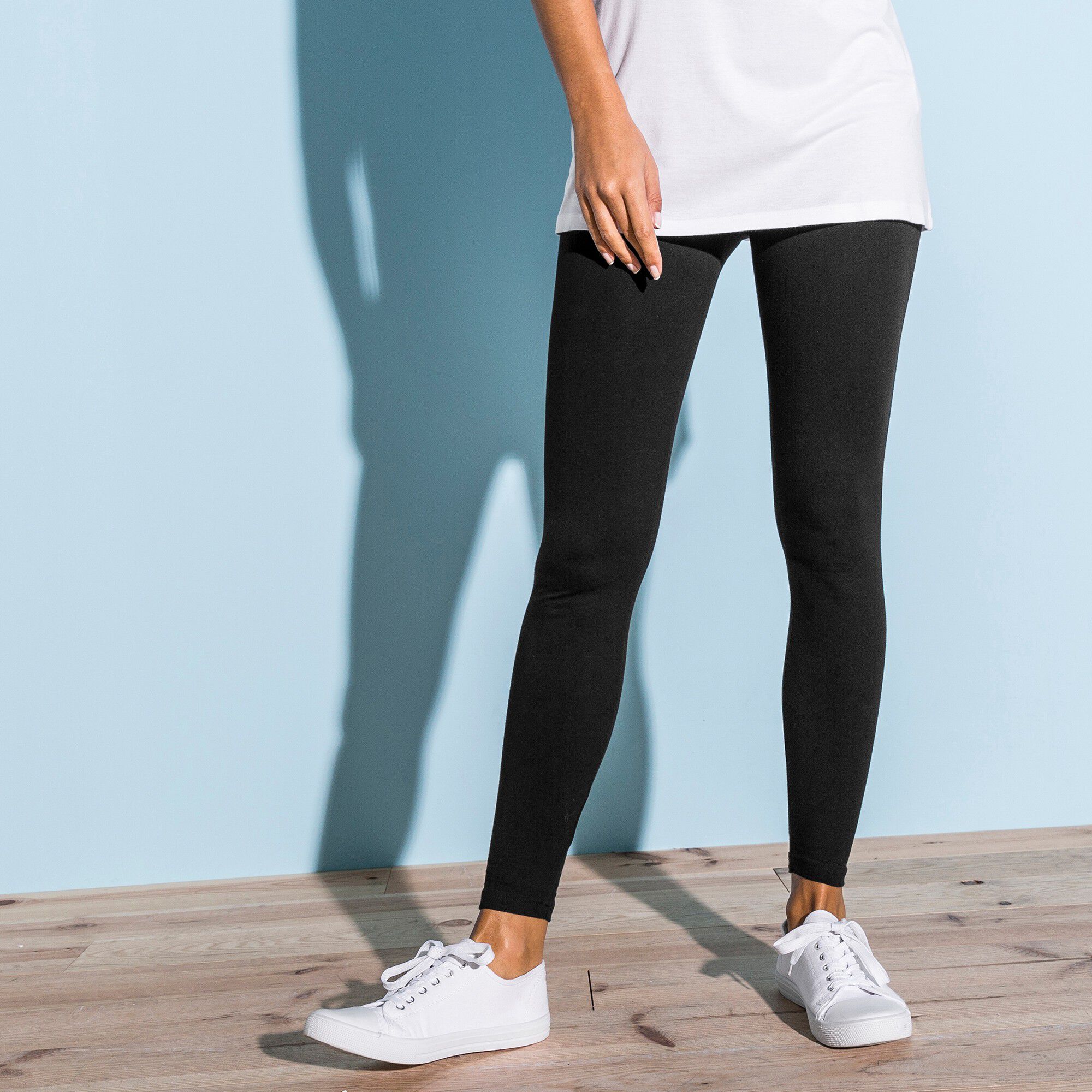Legging maille jersey