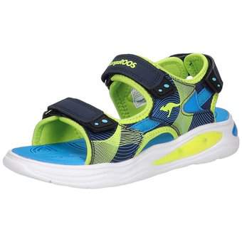 KangaROOS K SLS Ruffy Sandale in blau
