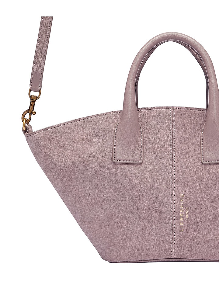 LIEBESKIND BERLIN Leder-Shopper in Altrosa - (B)49 x (H)21,3 x (T)18 cm günstig kaufen onesize