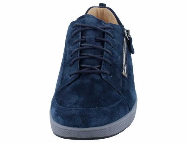 GANTER Komfort Schnürer blau