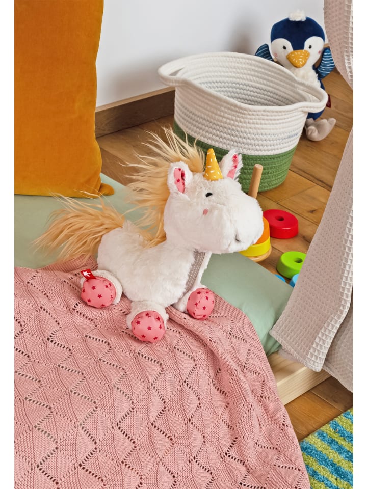 Sigikid Kuscheltier Einhorn Patchwork Sweety in weiß günstig kaufen onesize