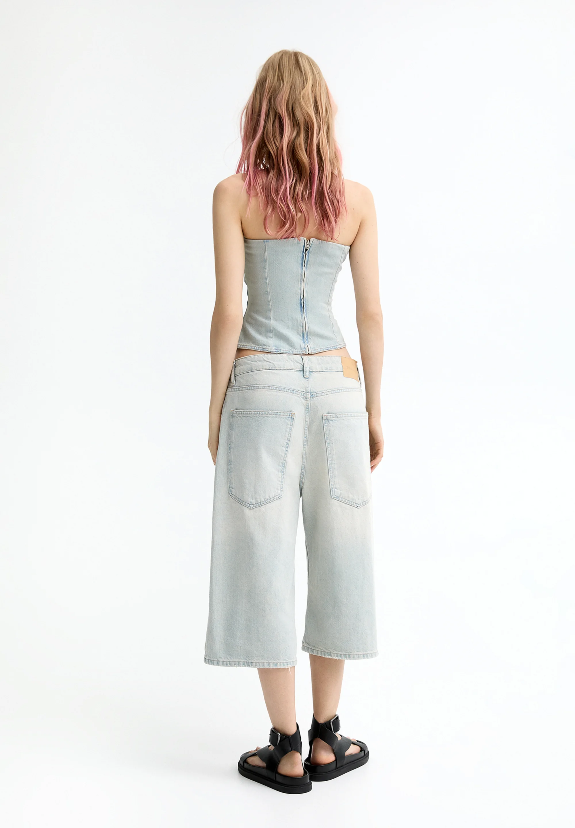 Pantalones cortos vaqueros PULL&BEAR
