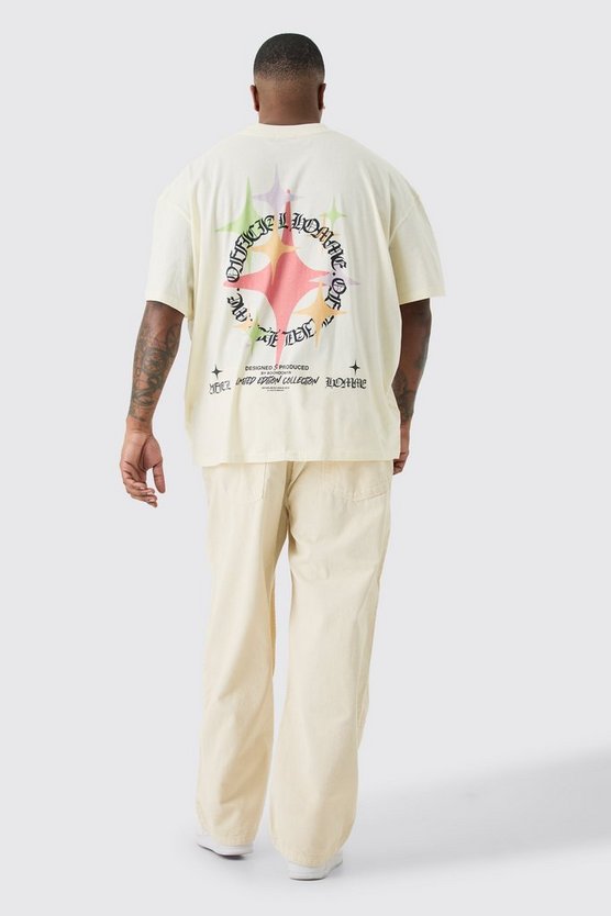 Plus lockere Cord-Hose