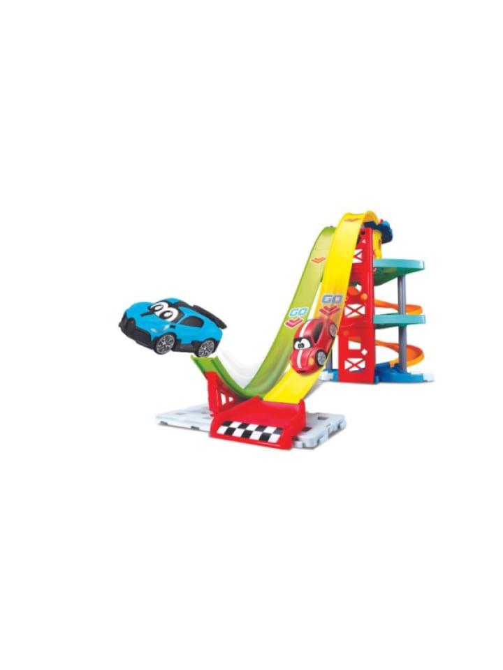 BB Junior Spielset Launch & Race Tower, inkl. 2 Fahrzeugen in mehrfarbig günstig kaufen onesize