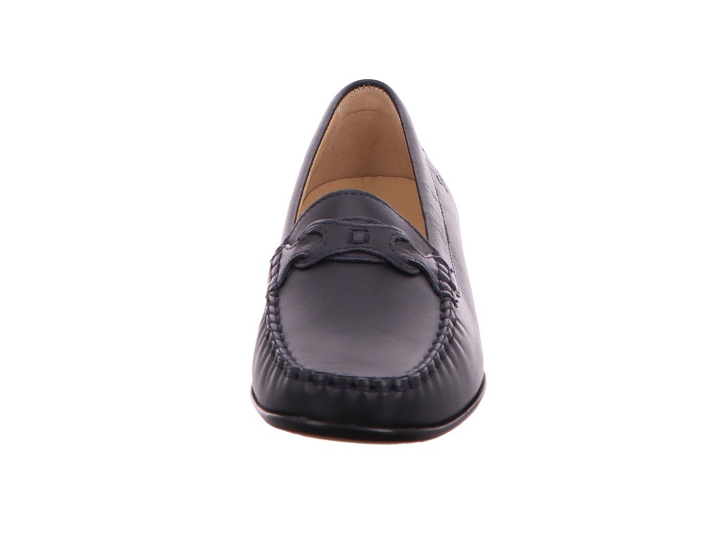SIOUX Sportliche Slipper blau