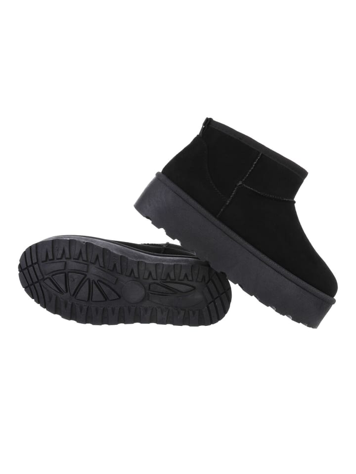 Ital-Design Stiefelette in Schwarz günstig kaufen