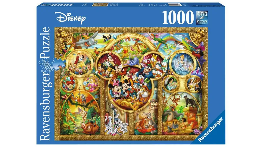 Ravensburger Puzzle - 15266 - Die schönsten  Themen - 1000 Teile  Puzzle