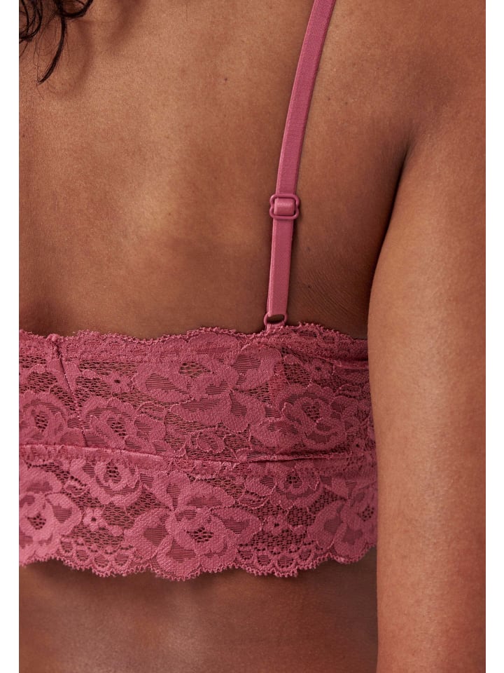 SNOCKS Spitzen-BH Damen 1 Stück in Mauve günstig kaufen