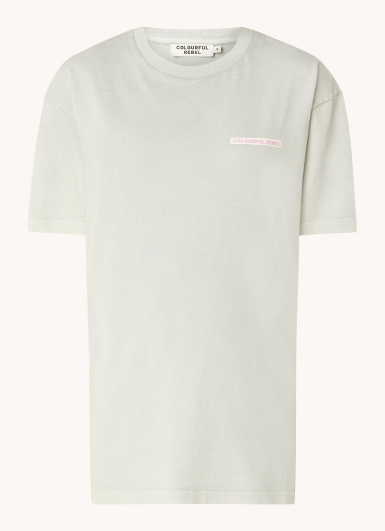 Colourful Rebel  Uni T-shirt met logo