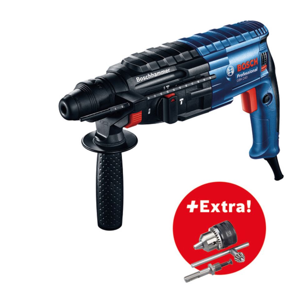 Sada vrtacích kladiv Bosch Blue 0611272104 GBH 240 v kufříku
