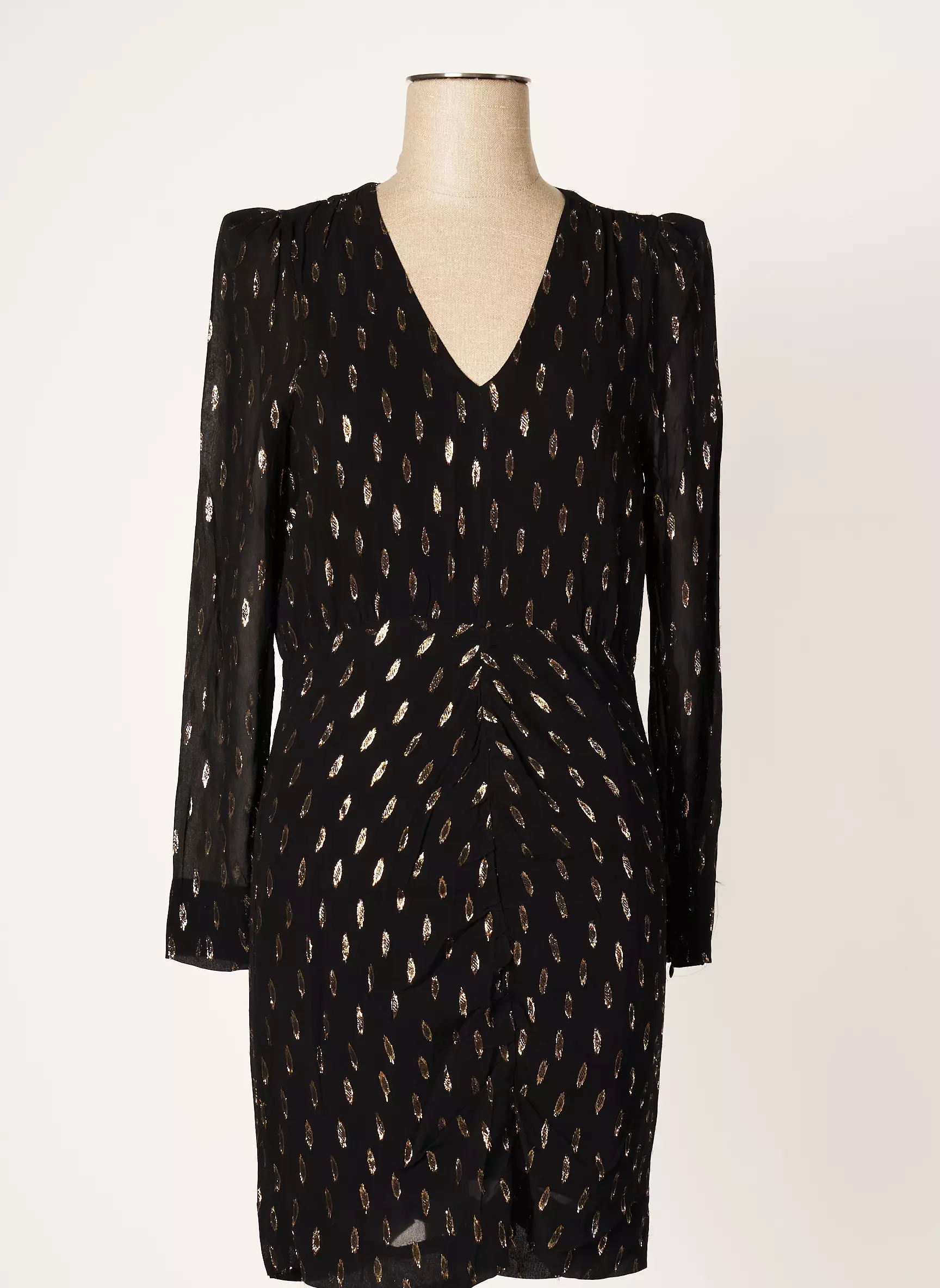 Second Female Robes Mi Longues Femme couleur noir