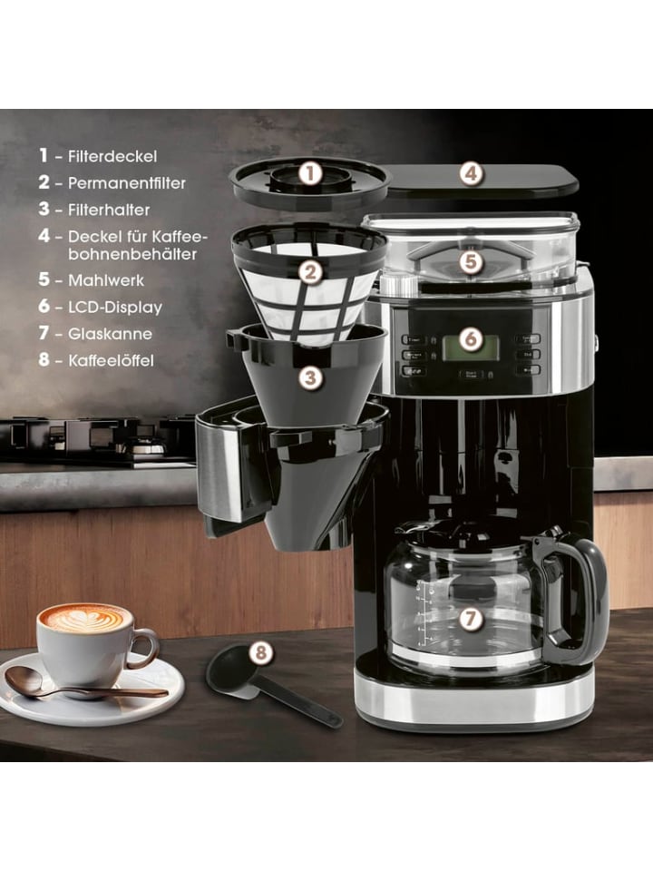 Barista Barista Kaffeemaschine mit Mahlwerk günstig kaufen onesize