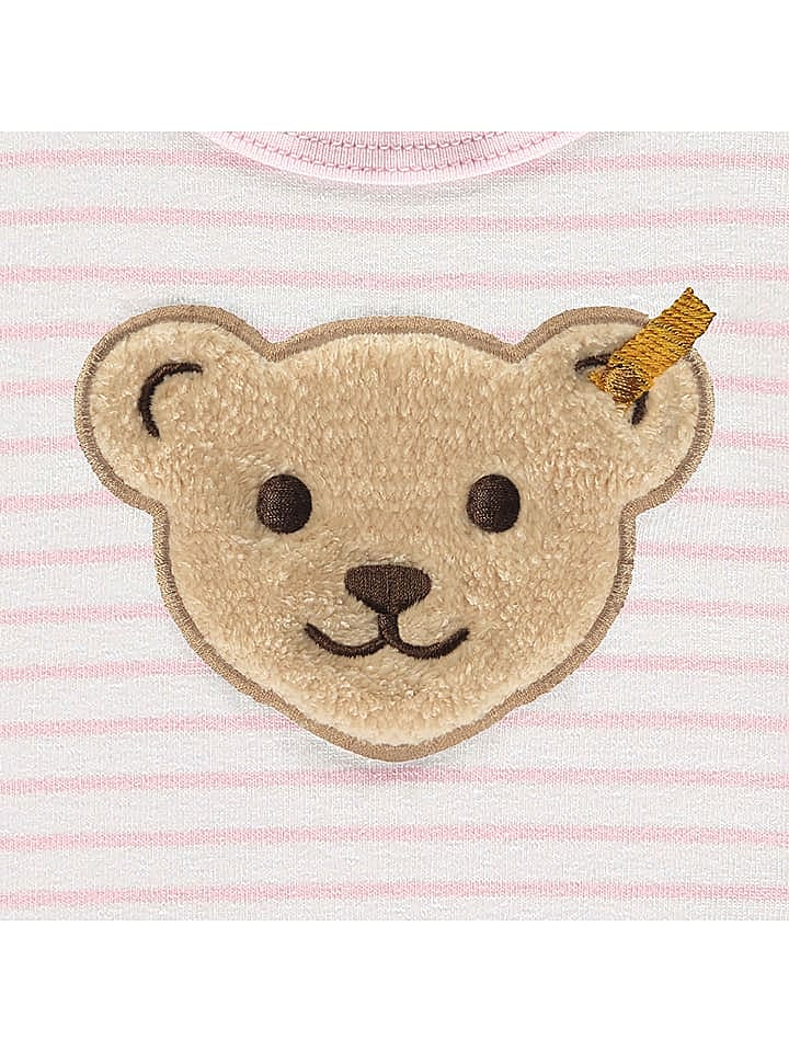 Steiff Shirt in Rosa/ Weiß günstig kaufen 80