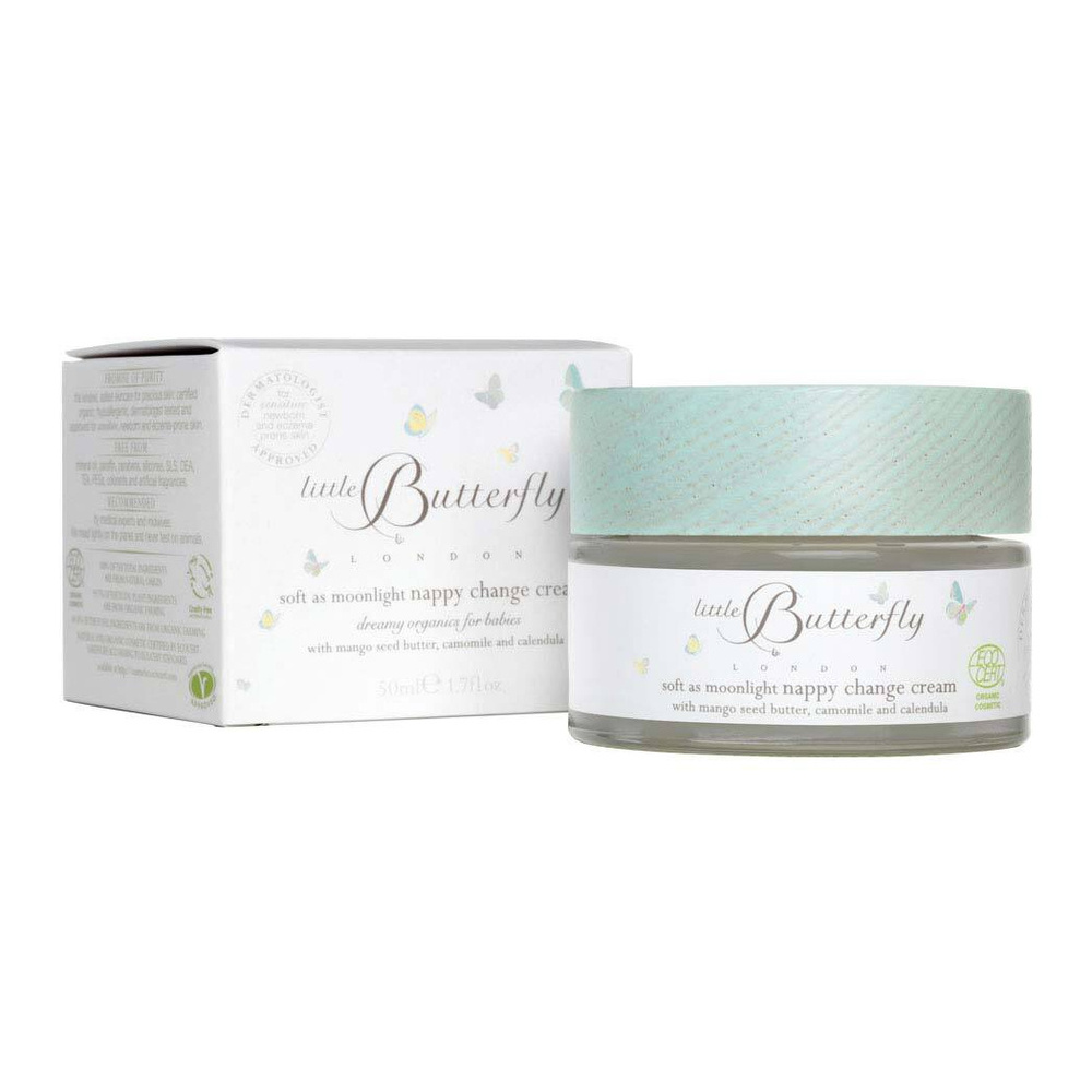 Little Butterfly London Soft as Moonlight - Nappy Change Cream Créme pour bébé