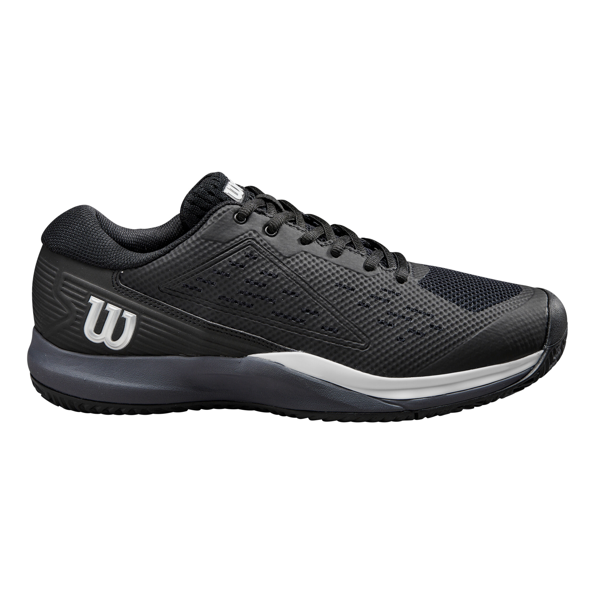 Rush Pro Ace Allcourtschuh Herren - Schwarz