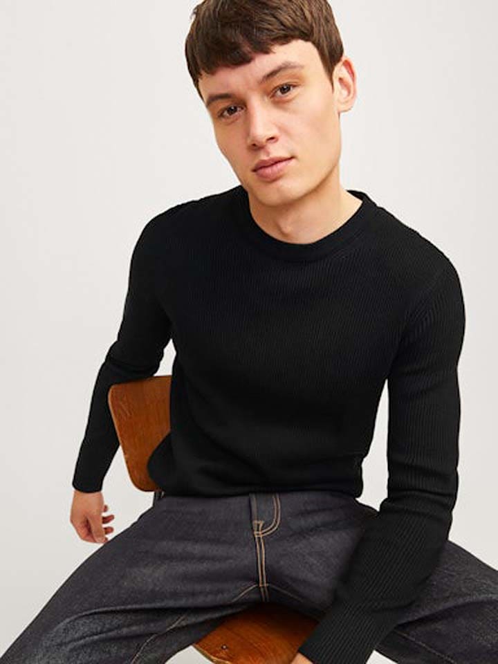 Jack & Jones Pullover in Schwarz günstig kaufen
