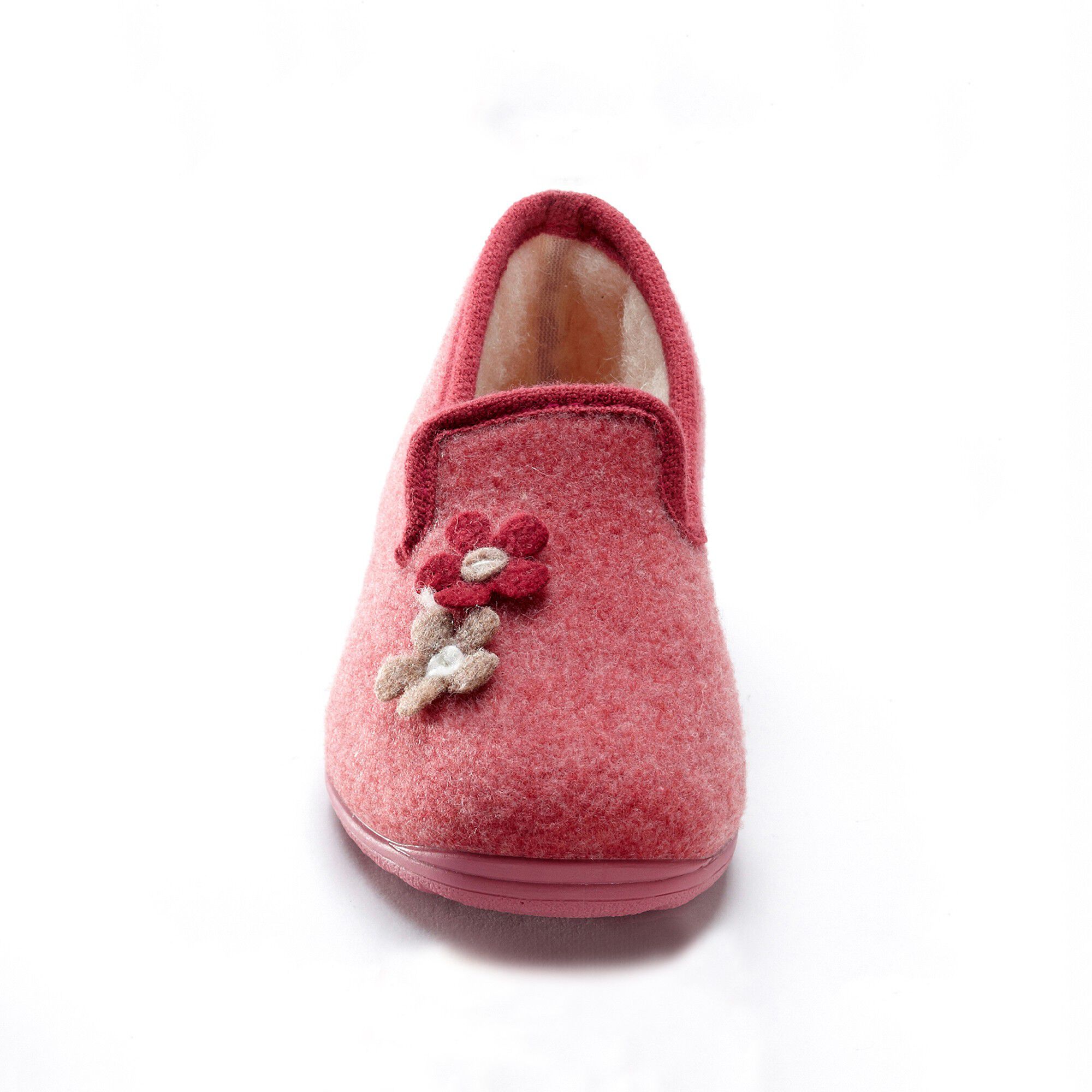 Pantoufles fleurs