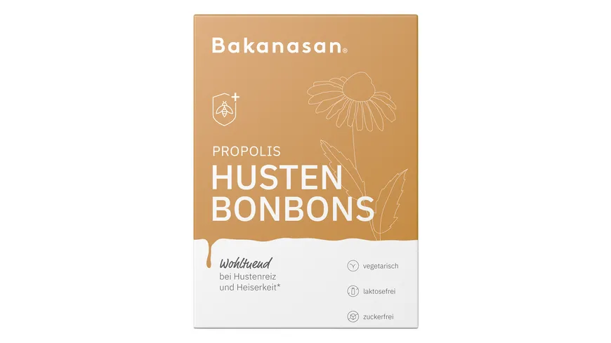 Bakanasan Propolis Hustenbonbons 60 g