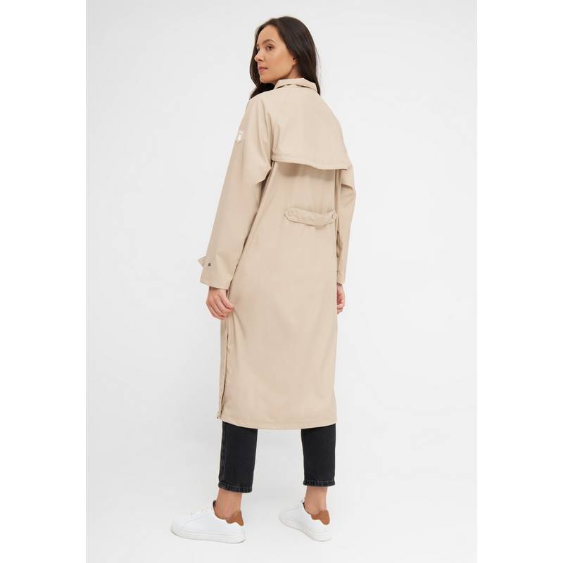 Derbe Trenchby Regenmantel Damen