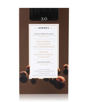 KORRES Arganöl Hochentwickelte Haarcoloration Dark Brown / Dunkelbraun 3.0 Haarfarbe-1 Stk