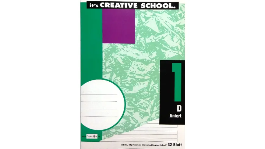 PAPERZONE Heft A5 Lineatur 1 32 Blatt