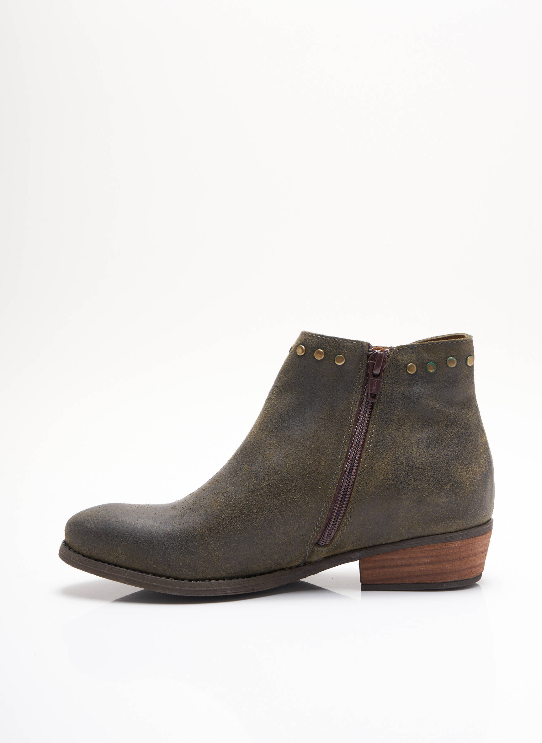 Aliwell Bottines Femme couleur vert
