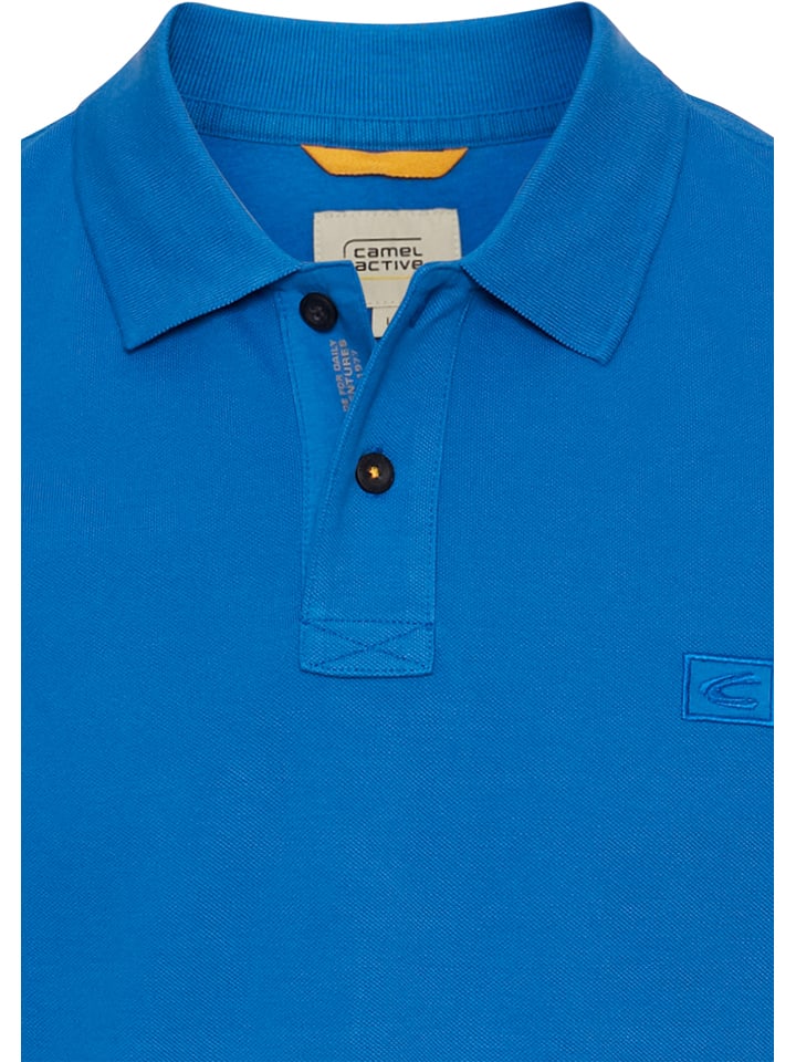 Camel Active Poloshirt in Blau günstig kaufen