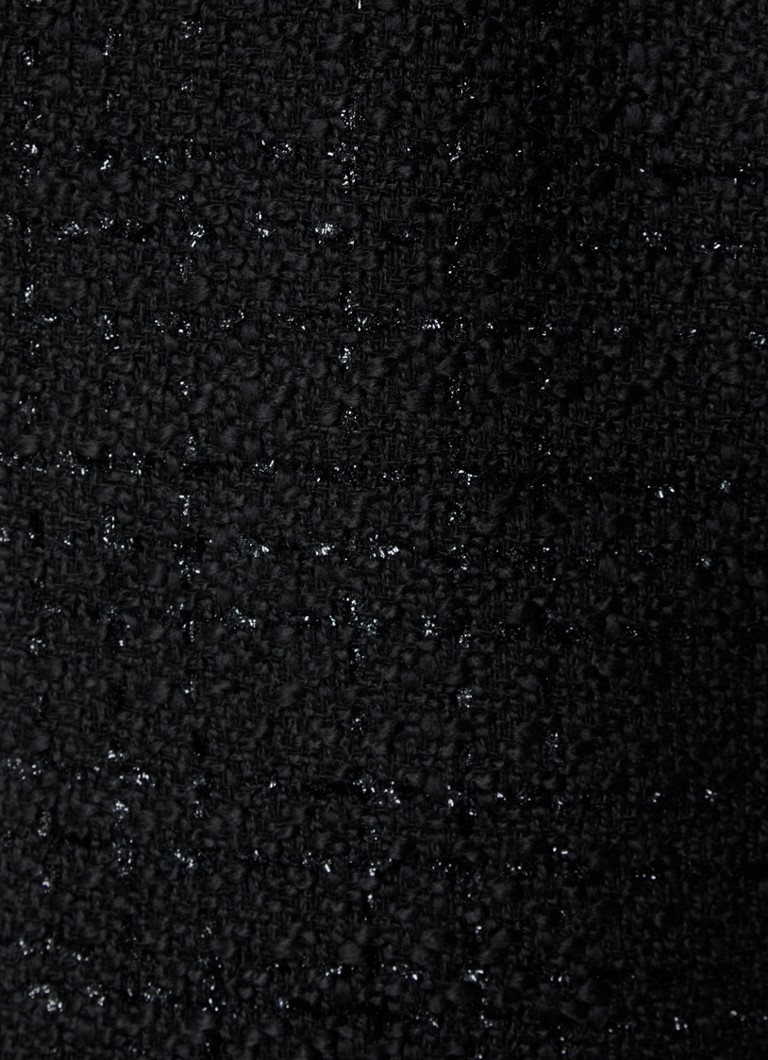 Maje Jack aus Wollmischung mit Lurex und aufgesetzten Taschen