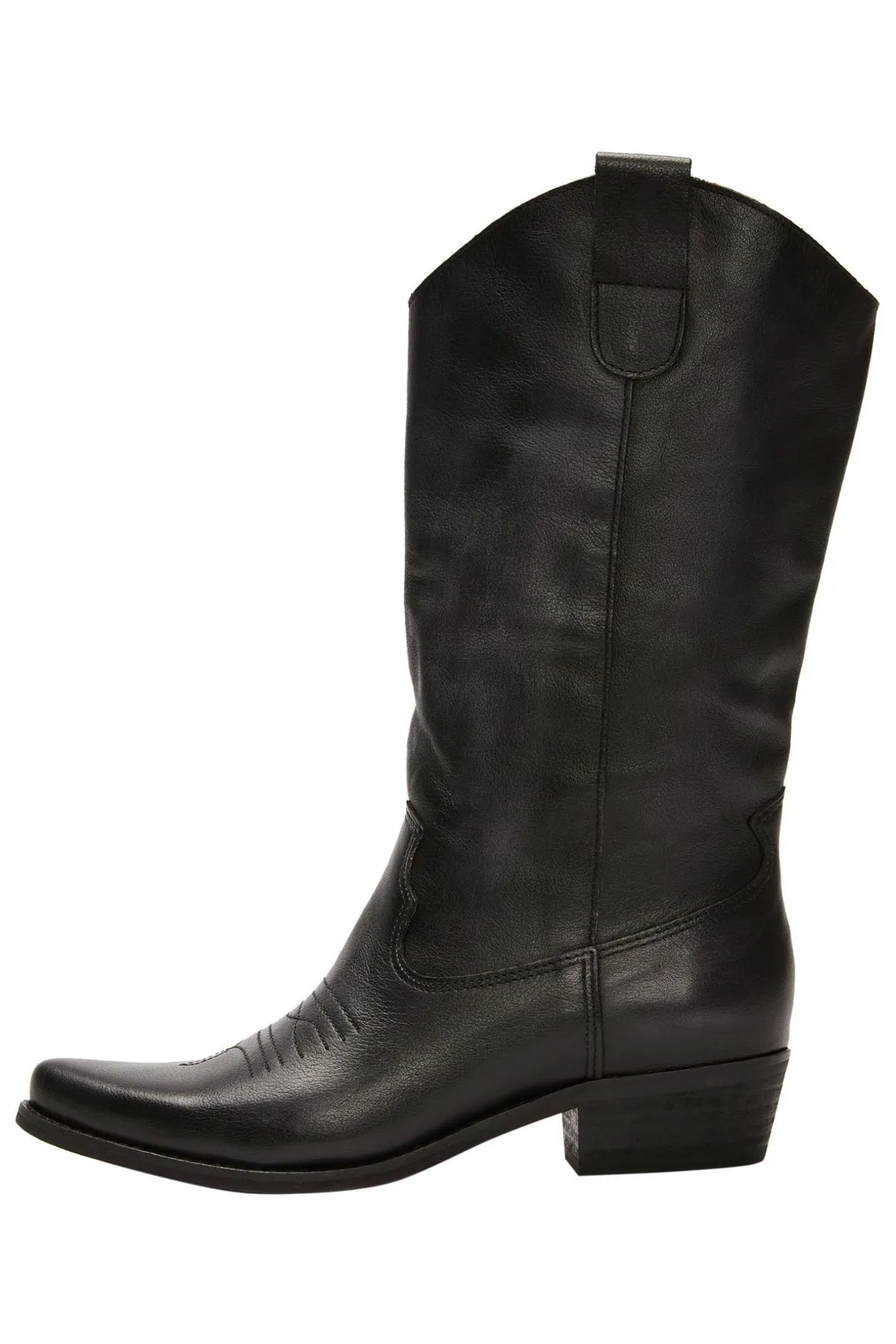 Felmini  Stiefelette - Schwarz - Blockabsatz