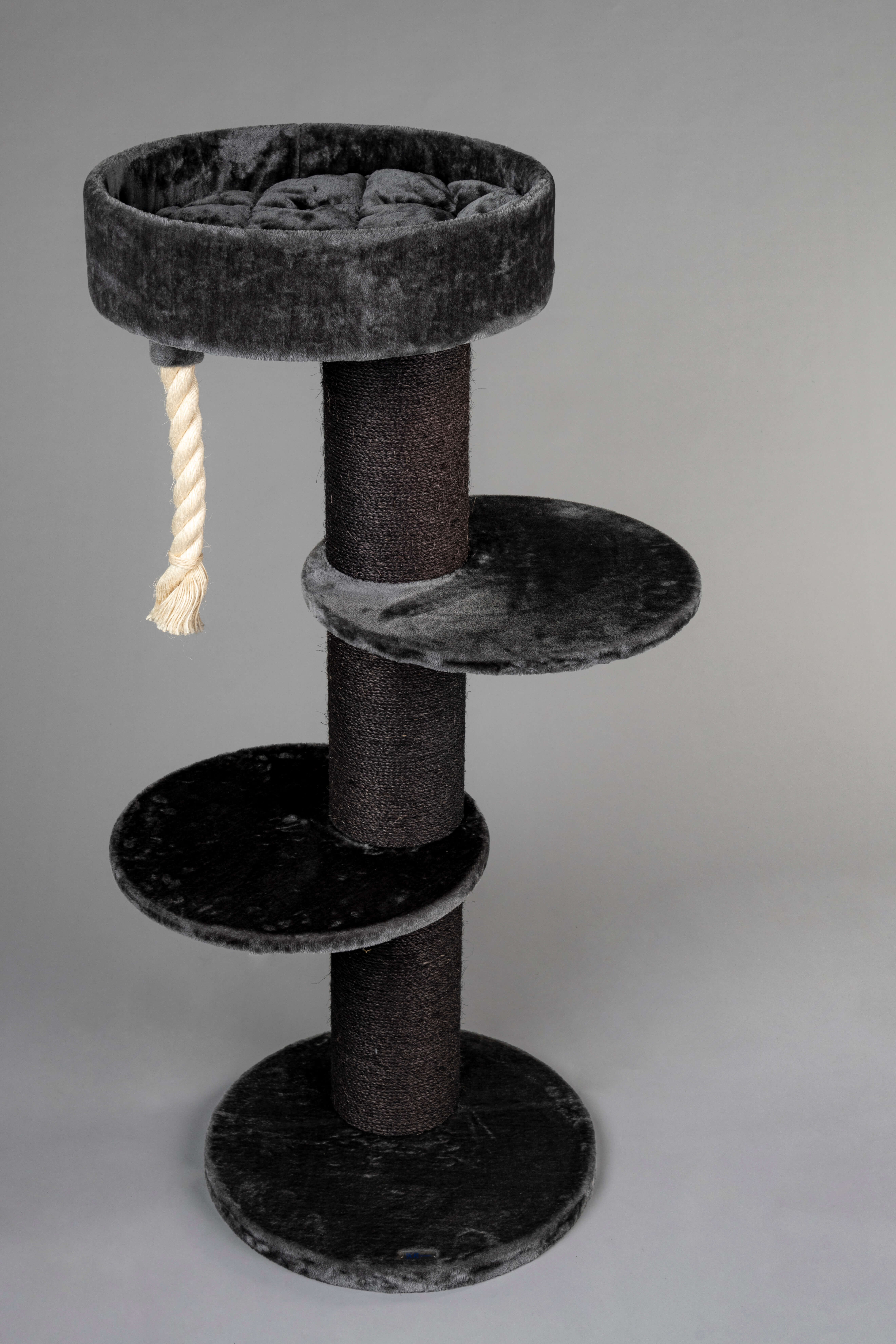 RHR Quality Kratzbäume RHR Quality Kratzbaum Maine Coon Sleeper anthrazit/ schwarz