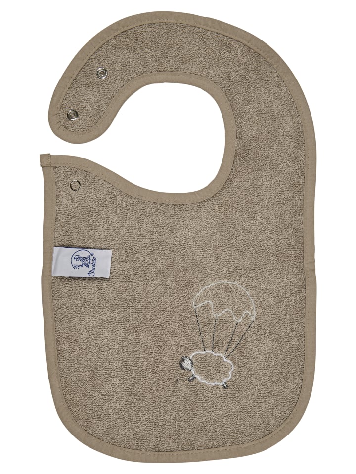 Sterntaler Lätzchen Druckknopf SCHAF Flocke in sand günstig kaufen onesize
