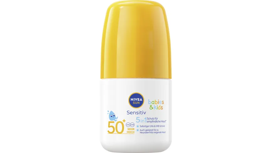 NIVEA SUN Kids sensitiv Sonnen-Roller LF50+ 50 ml