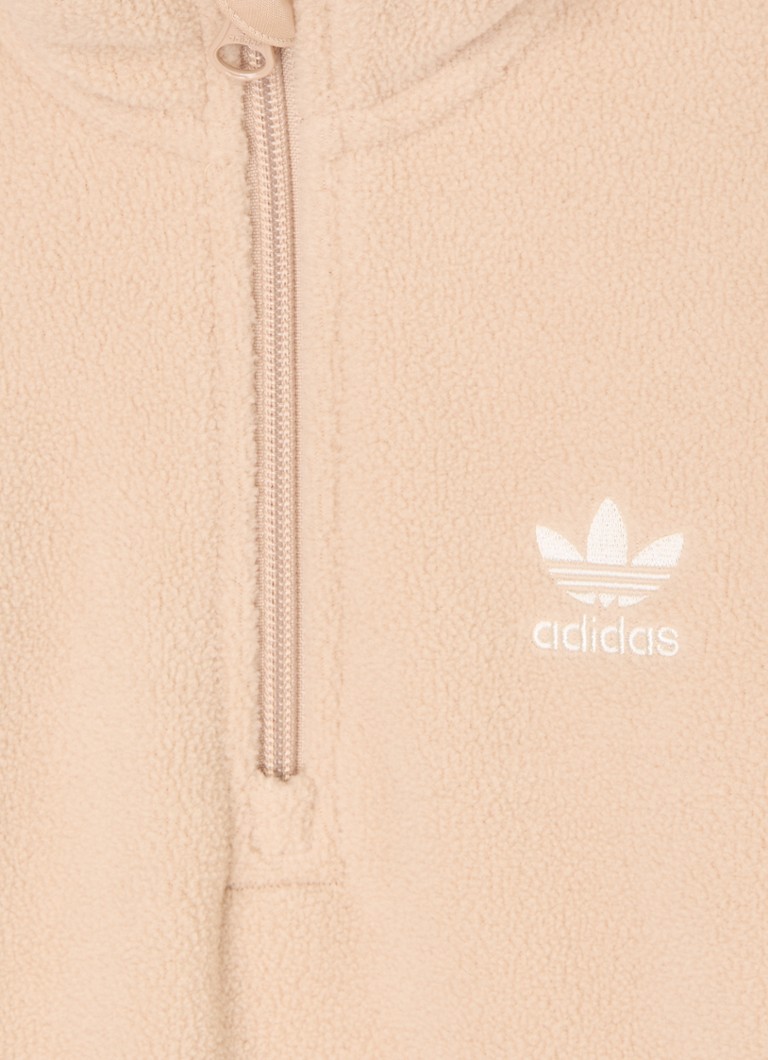 Bluza polarowa Adidas z zamkiem błyskawicznym do połowy
