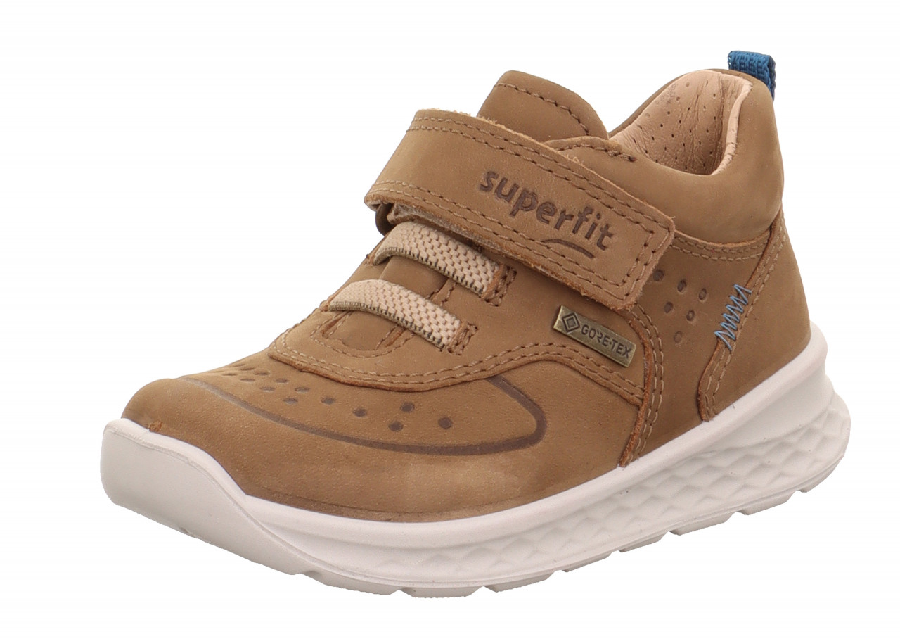 BREEZE - Braun/BlauSneaker low mit Klettverschluss