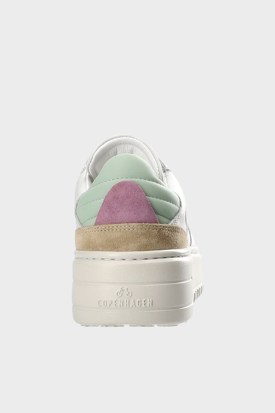 CPH76 leather mix white/mint