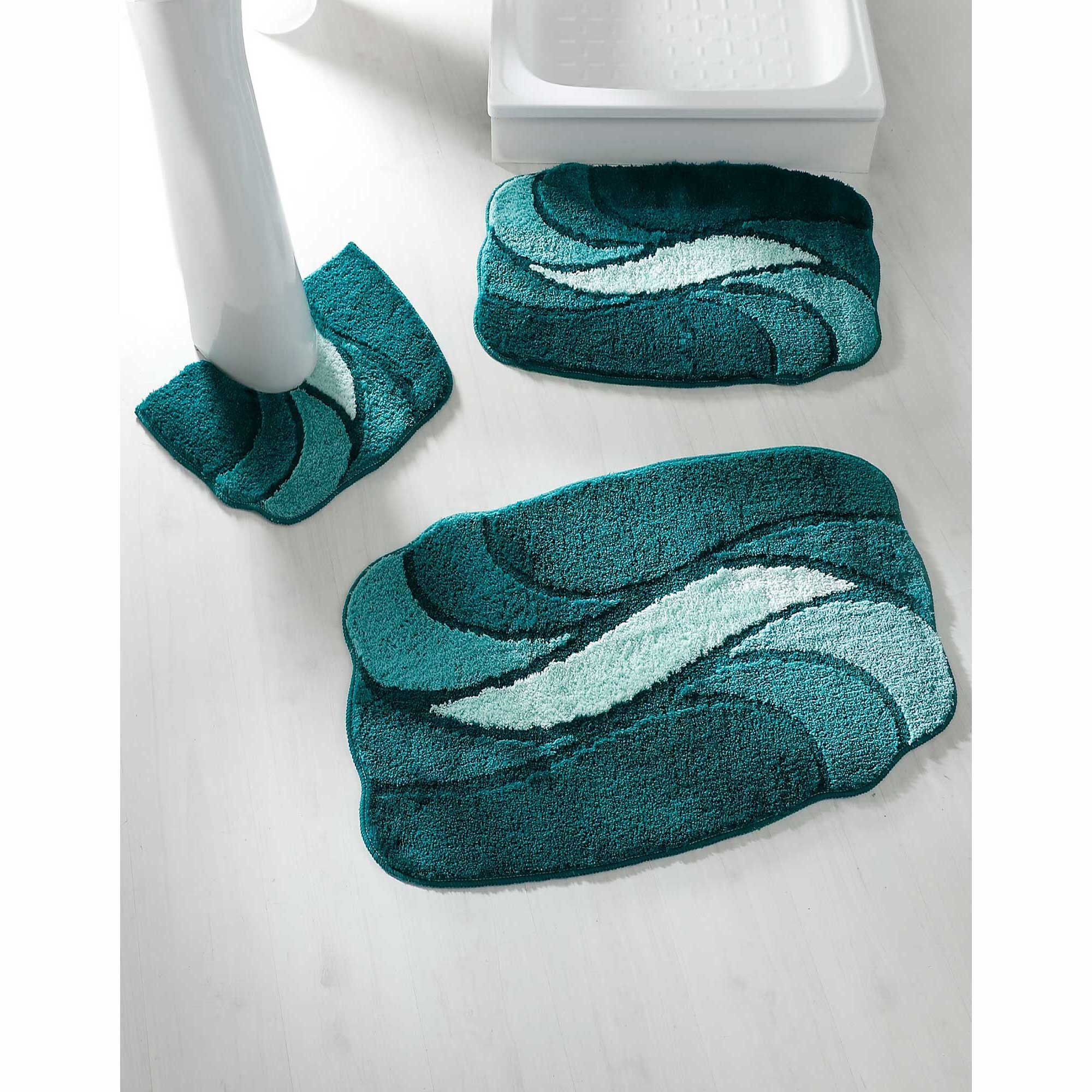 Tapis de bain pétales
