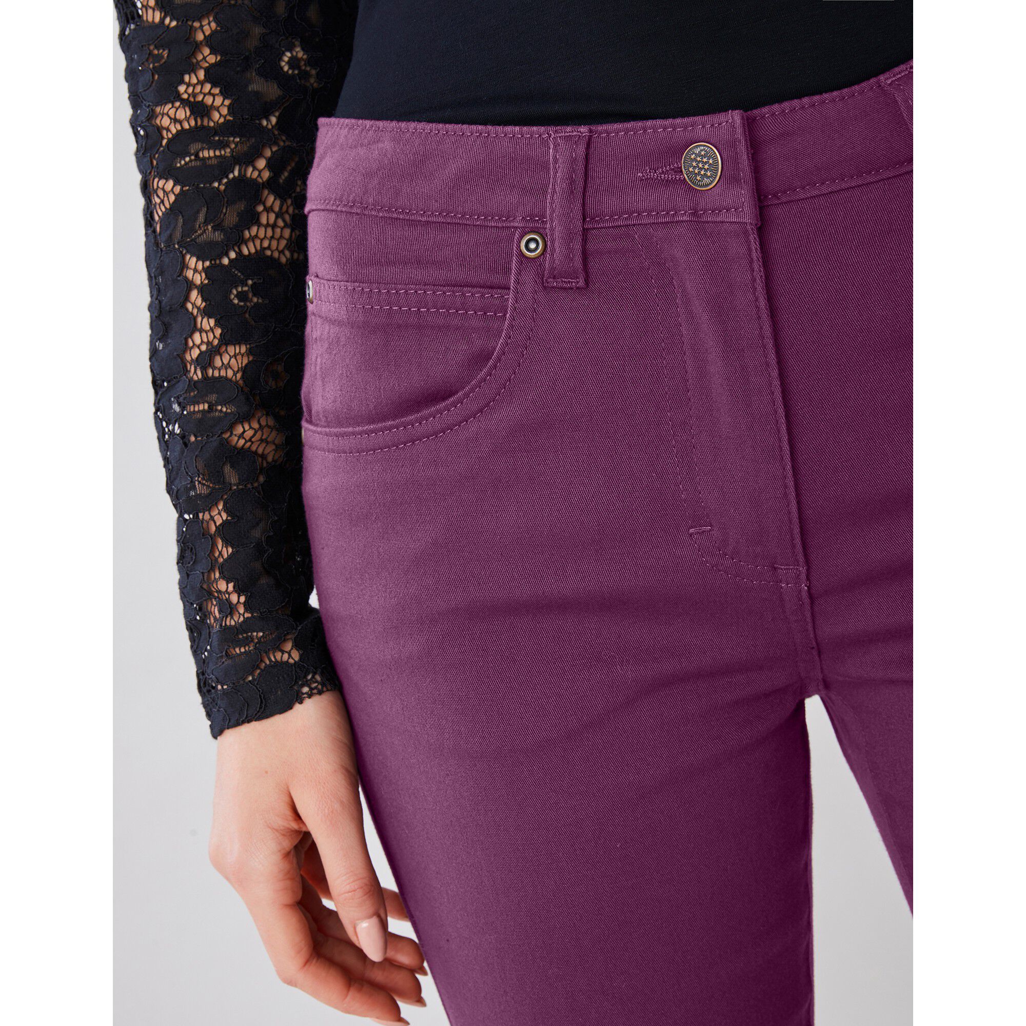 Pantalon sculptant coupe 5 poches